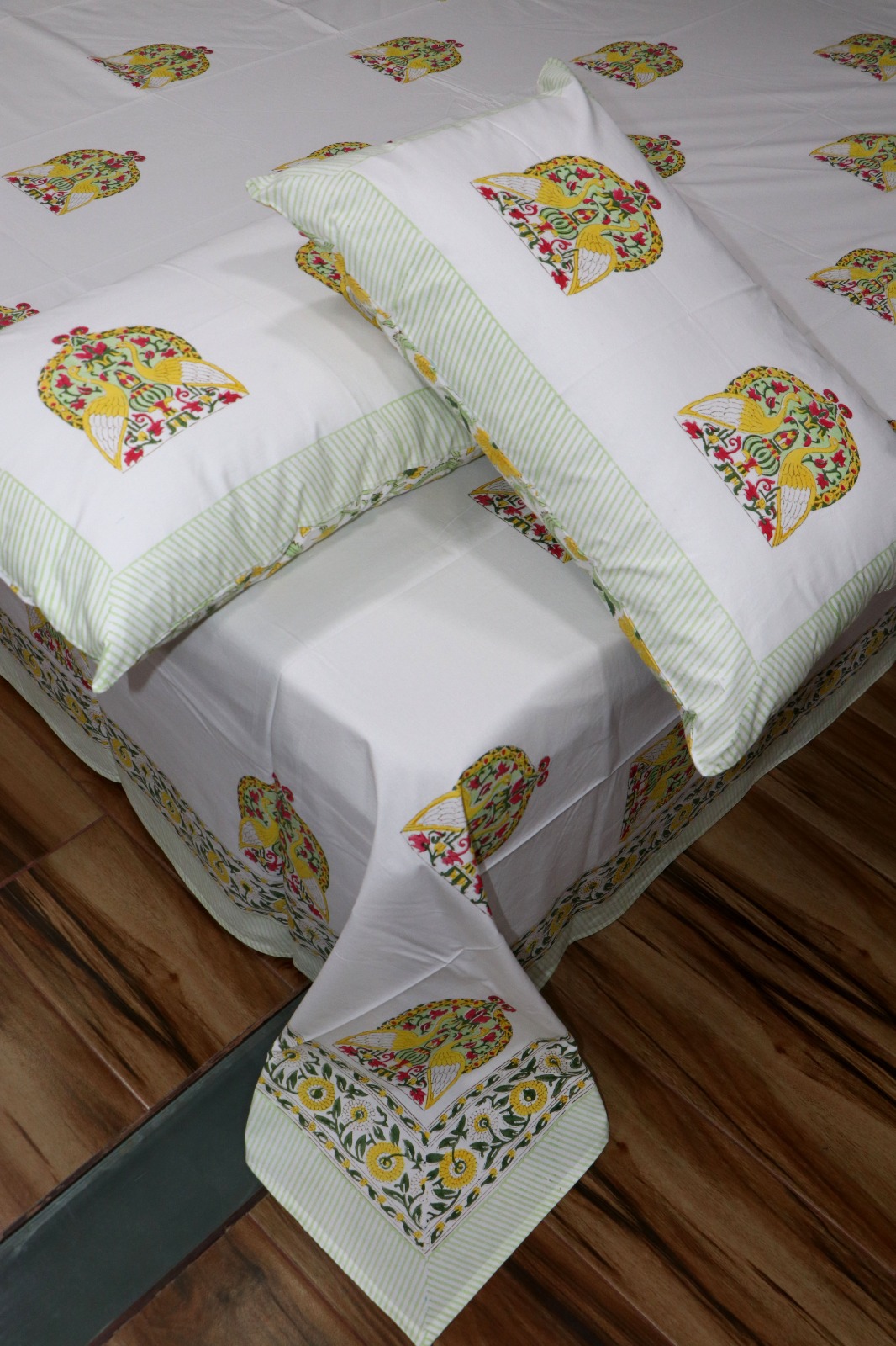 Handmade Jaipuri Bedsheets